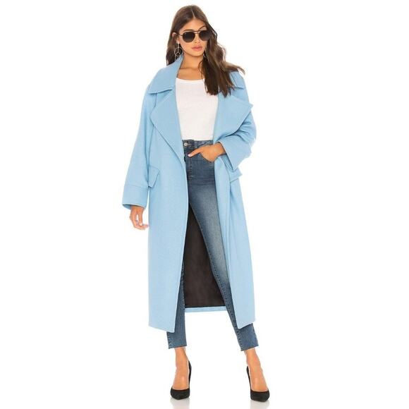 Smythe Blanket Coat Topaz - Picture 2 of 9